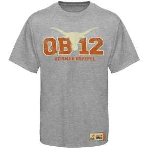   Texas Longhorns Ash #12 Heisman Hopeful T shirt