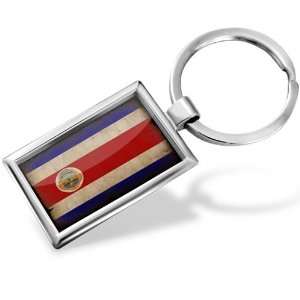  Keychain Costa Rica Flag   Hand Made, Key chain ring 