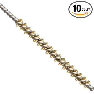 Mill Rose BMWB 06074 10 Brass Miniature Twisted Wire Tube Cleaning 