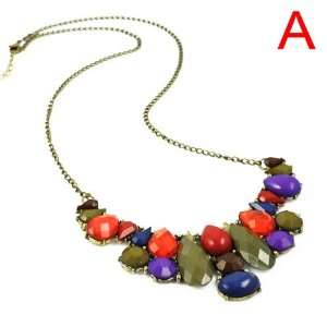  Spring Necklace Costume Jewelry, 2 pieces/lot, 2 colors 
