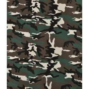    Forest Green Camo Poly/Cotton Fabric Arts, Crafts & Sewing