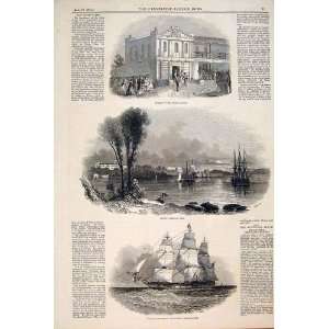  Sydney Council View New South Wales Massachusetts Ship 