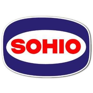  Sohio Gas Oil Gasoline Station Car Bumper Sticker Decal 5 
