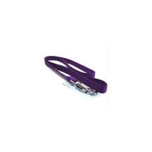  Single Thick Nylon Dog Leash Hot Purple 4 Ft