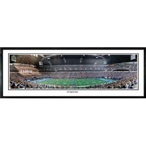Dallas Cowboys Texas Stadium, 23 Yard Line Panoramic Print Standard 