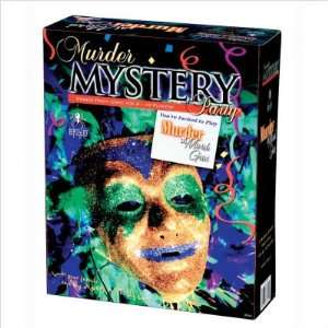   33212 Murder at Mardi Gras Murder Mystery Party Game Toys & Games