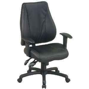   Office Star Ergonomic High Back Leather Desk Chair