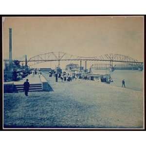  Winona,Minn.,the levee below the bridge