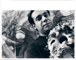 1991 Juan Coronel, Son of Diego Rivera in Detroit  