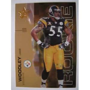  2007 Leaf Rookies and Stars Silver RC LaMarr Woodley 