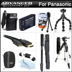 Advanced Accessory Kit For Panasonic DMC ZS15 Digital Camera Includes 