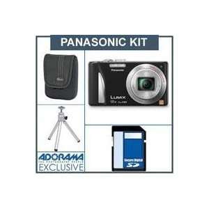  Panasonic LUMIX DMC ZS15 Digital Camera Kit   Black   with 