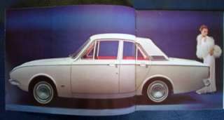 FORD CORSAIR (RANGE) CAR SALES BROCHURE 1968.  