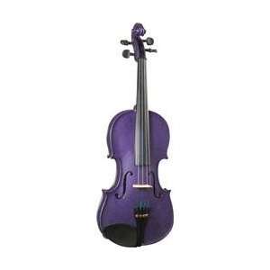  Cremona SV 75 4/4 Violin Outfit Purple (Purple) Musical 