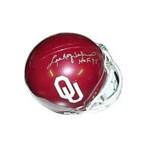  Lee Roy Selmon autographed Football Mini Helmet (Oklahoma 