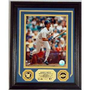  Robin Yount Gold Coin Photo Mint W/Two 24Kt Gold Coins 