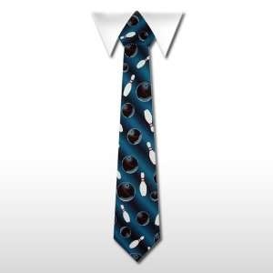  FUNNY TIE # 207  BOWLING BALL & PIN Toys & Games