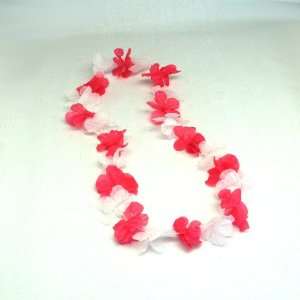  Pink And White Flower Lei Toys & Games