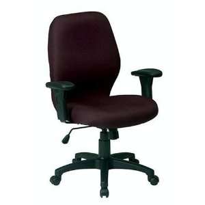   TITAN Work Smart Burgundy Office Desk Chairs with Arms