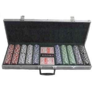  Poker Game Set with Deluxe Aluminum Case Electronics