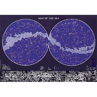  Safari 20004 Map Of The Sky Poster   Pack Of 3   Rolled 