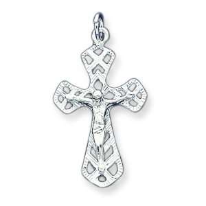  Sterling Silver Crucifix Pendant Jewelry