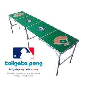   Bay Rays MLB Baseball Tailgate Beer Pong Table   8