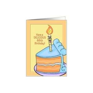  Tasty Cake Humorous 68th Birthday Card Card Toys & Games
