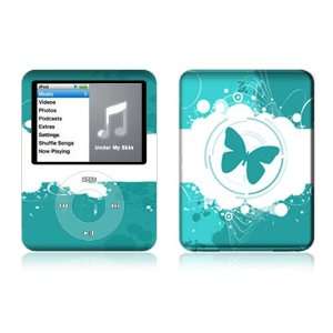 Apple iPod Nano (3rd Gen) Decal Vinyl Sticker Skin  Butterfly Effects 