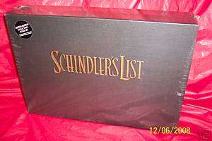 Schindlers List (1994, VHS) LIMITED EDITION BOX SET  