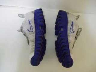 Nike Running Velcro Blue & White Free Running Shoes Mens Size 11.5 11 