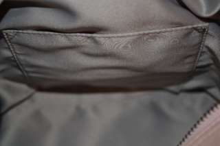 creed interior grey satin fabric lining measurements 12 l x 7 5 h x 5 