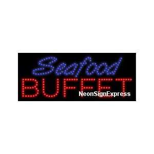  Seafood Buffet LED Sign 