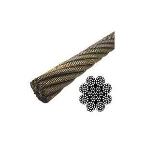  Spin Resistant Bright Wire Rope EIPS IWRC   8x19 Class   7 