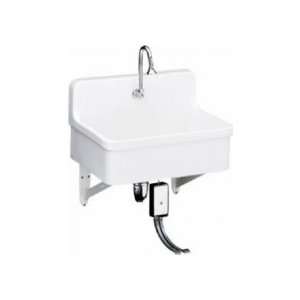  Kohler Scrub Up/Plaster Sink w/Single Hole Faucet Drilling 