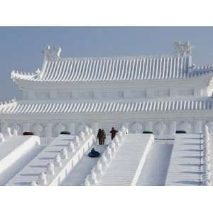  Snow and Ice Sculpture Festival on Sun Island Park, Harbin 