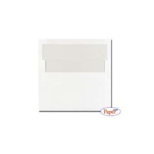   Pearl Lined Flat Card Envelope   white   5.75 x 8  50 Envelopes