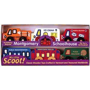  Service Montgomery Schoolhouse Scoots Boxed Set 