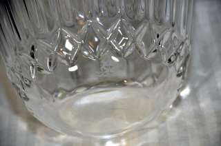 DESIGN GUILD POLAND CRYSTAL CHAMPAGNE ICE BUCKET/STAND HOLIDAY PARTY 