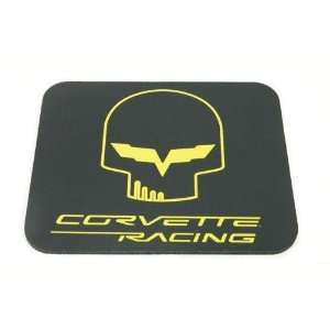  Corvette Racing Jake Mouse Pad Black and Yellow 