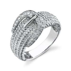  Belt Buckle Diamond Ring Jewelry