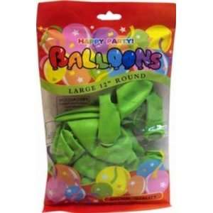  12 Balloon 144Ct Lime Green Case Pack 25 
