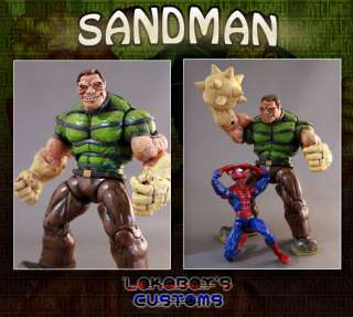 Custom Marvel Legends Sandman by Lokoboy  
