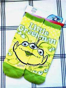 Disney Toy Story Green Man Ladies Low Cut Ankle Socks  