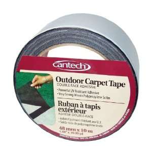  Cantech 38710 Double Face Outdoor Carpet Tape, White, 48mm 
