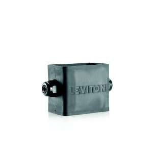 Leviton 3059F 1E Portable Outlet Box, Single Gang, Standard Depth 