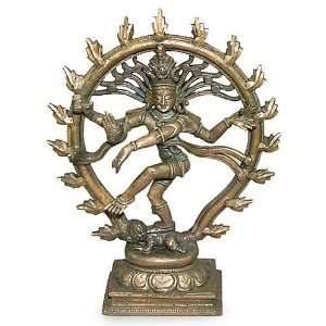    Bronze statuette, Natraj, Dancing Shiva (6.5 in)