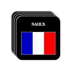  France   SAULX Set of 4 Mini Mousepad Coasters 