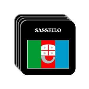  Italy Region, Liguria   SASSELLO Set of 4 Mini Mousepad 