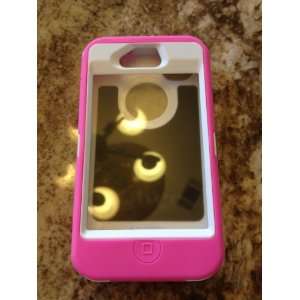  Otterbox Iphone 4 4s Defender Series Pink/white Otter Box 
